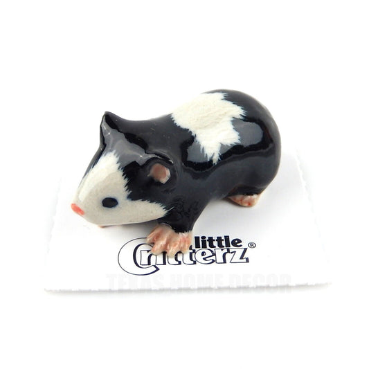 Little Critterz Miniature Collectors Guinea Pig "Ziggy" Porcelain Figurine