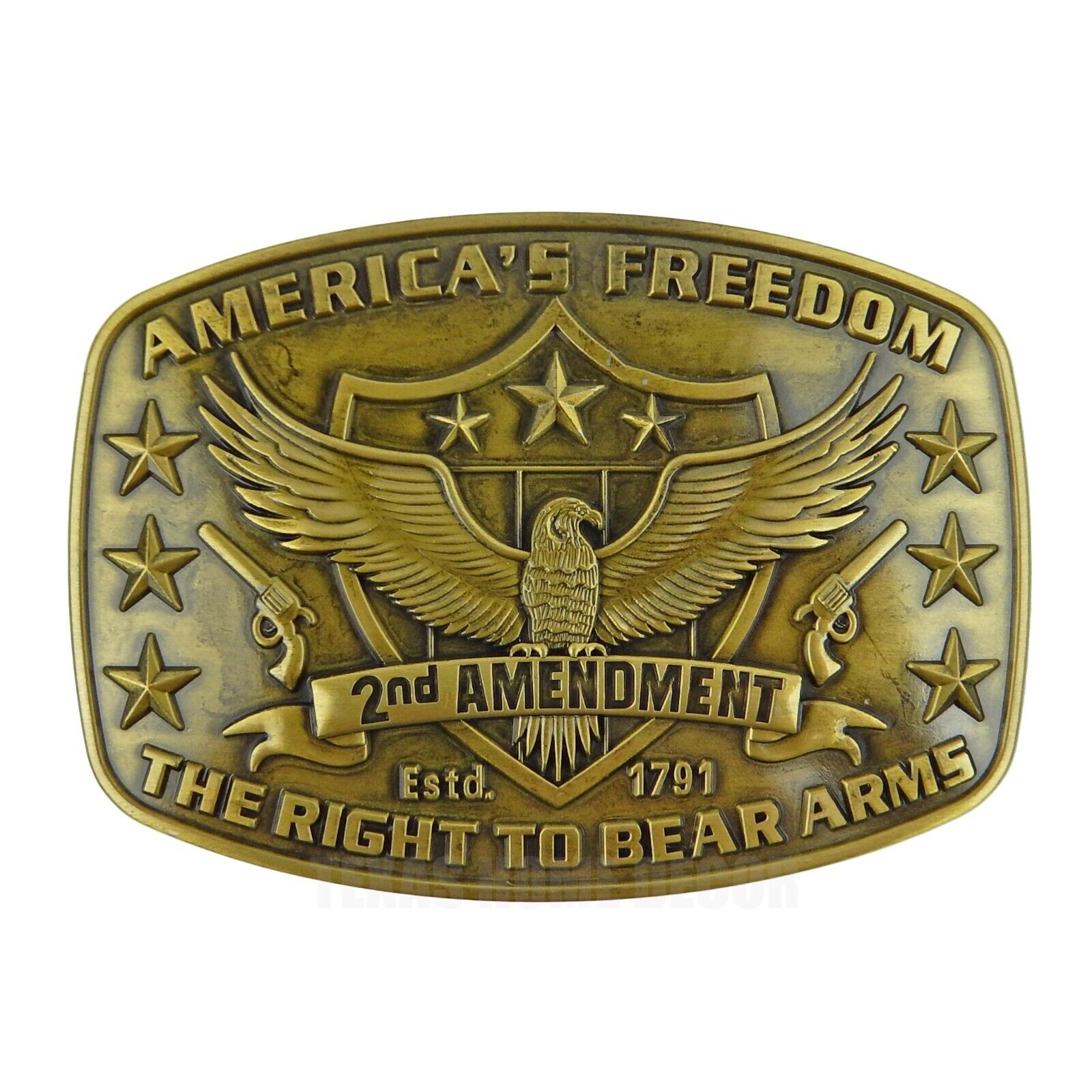 2nd amendment belt buckle clearance