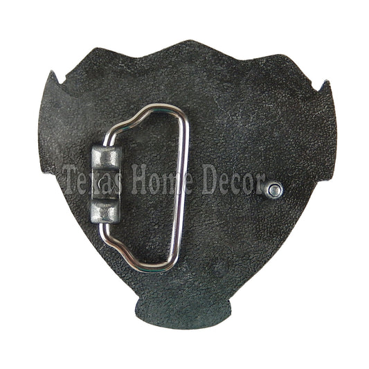 U.S. Air Force Men's Belt Buckle Eagle Flag Antique Silver Tone Fit 1.5" Belts