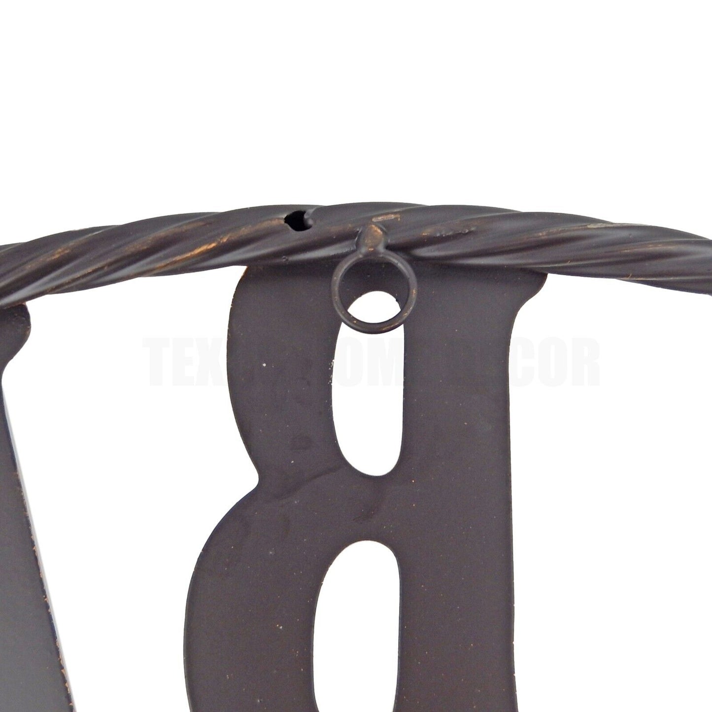 Metal God Bless Our Home Cross Wall Decor Circle Brushed Copper Finish 26 inch