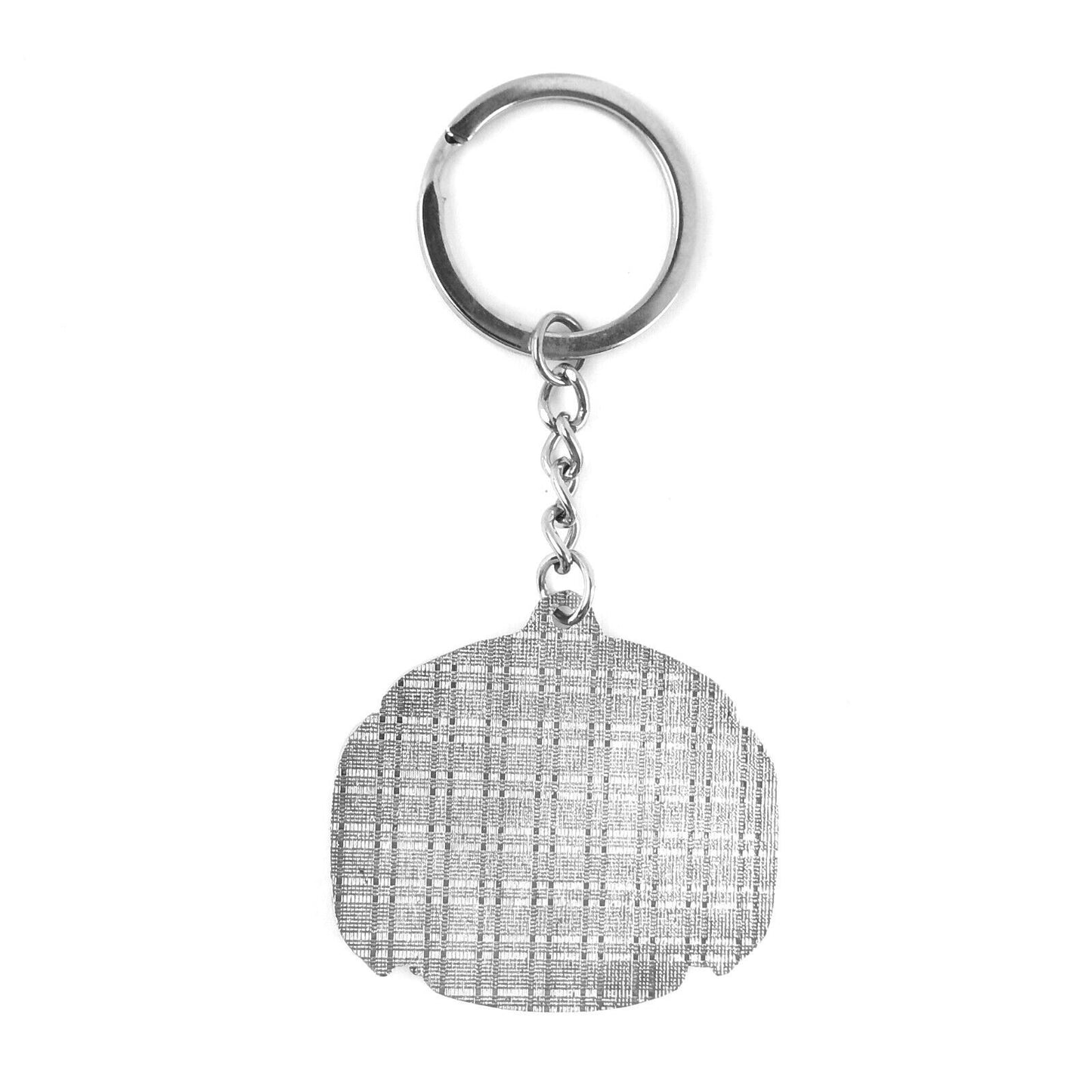 Metal Texas Flag Longhorn Keychain Split Ring Western Souvenir