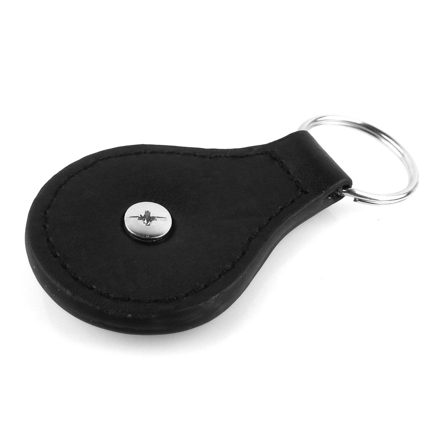 Black Leather Keychain Ring Copper Texas Map Praying Cowboy Cross Horse Concho