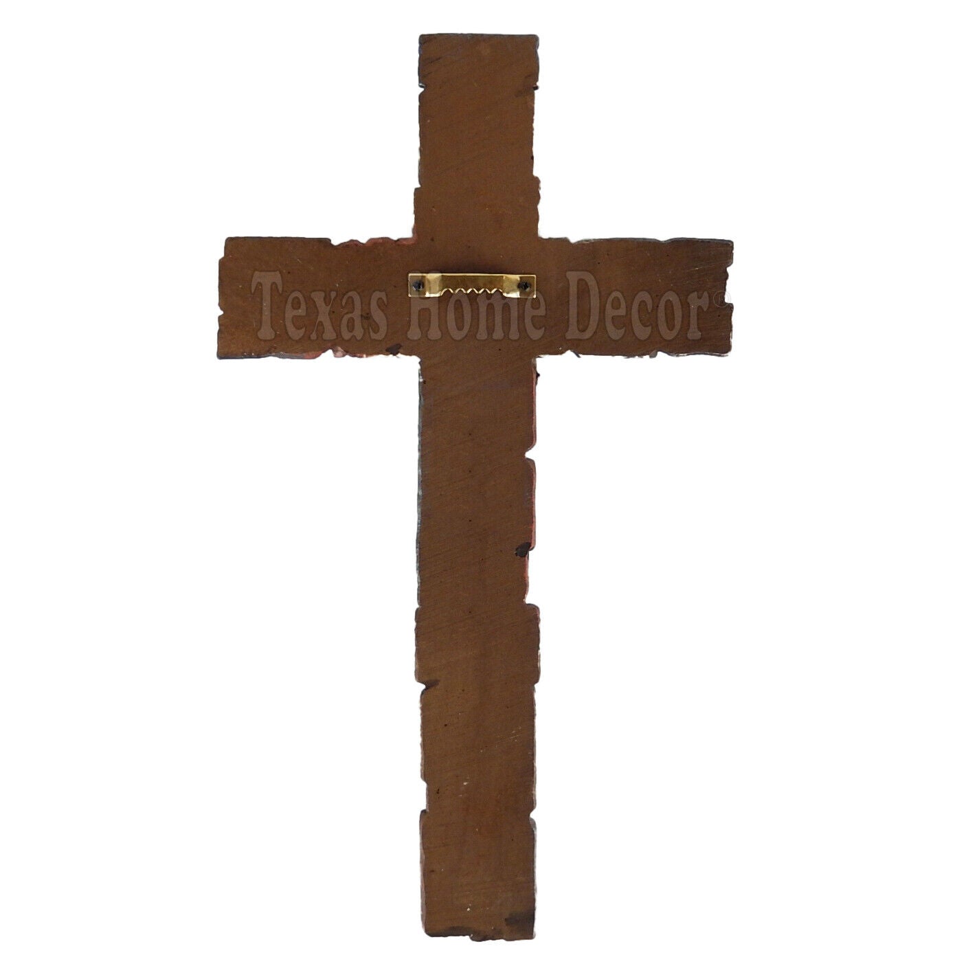 Inspirational Messages Tile Wall Cross Polyresin Hand Painted Religious 12 inch