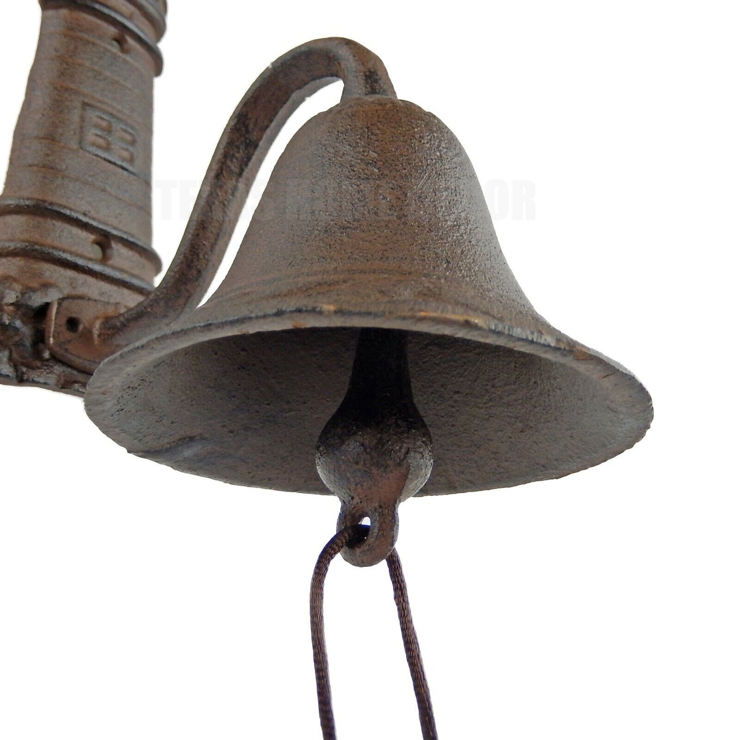 Lighthouse Dinner Bell Heavy Duty Cast Iron Antique Style Coastal Nautical Decor