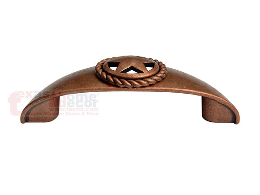 Star Rope Bin Handle Drawer Pull Cabinet Hardware Copper Drawer
