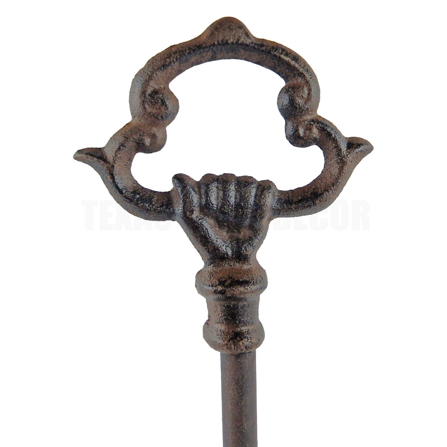 Cast Iron Bunny Rabbit Door Porter With Handle Heavy Duty Antique Style 15" Tall