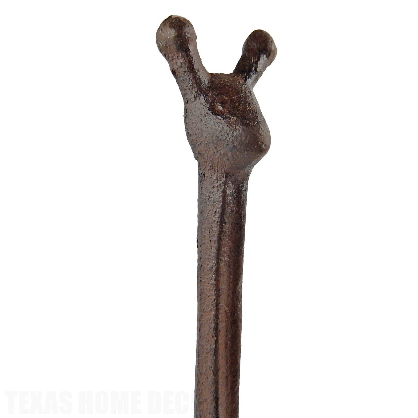 Cast Iron Snail Table Top Paper Towel Roll Holder Rustic Antique Brown Finish