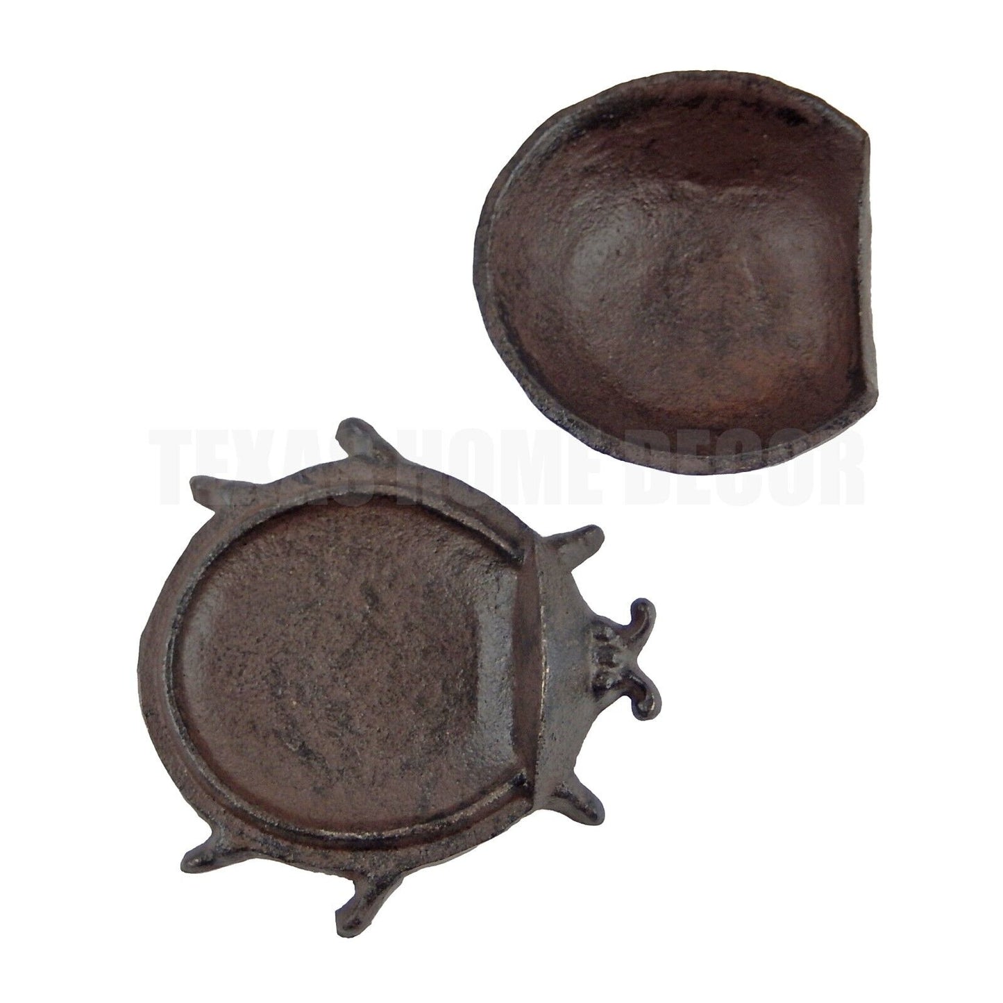 Ladybug Key Hider Heavy Duty Cast Iron Garden Yard Porch Decor Rustic Brown
