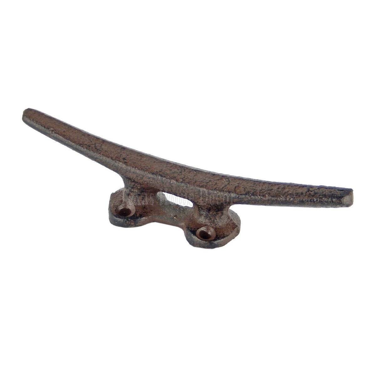 12 Cleat Boat Hooks Handles Cast Iron Ship Dock Nautical Decor Rustic Finish 5"