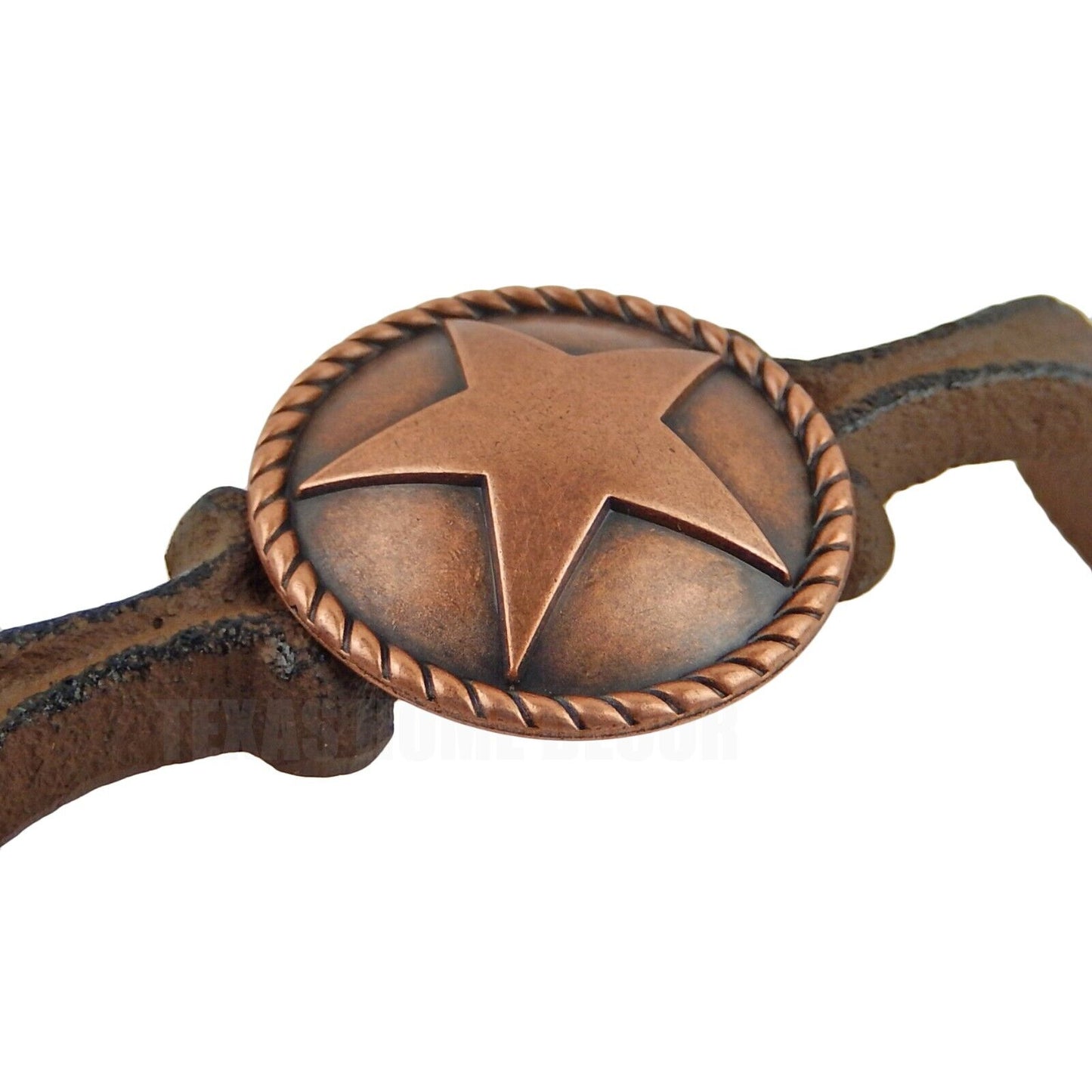 Rustic Solid Copper Star Door Handle Cast Iron Cabinet Drawer Pull 6 inch