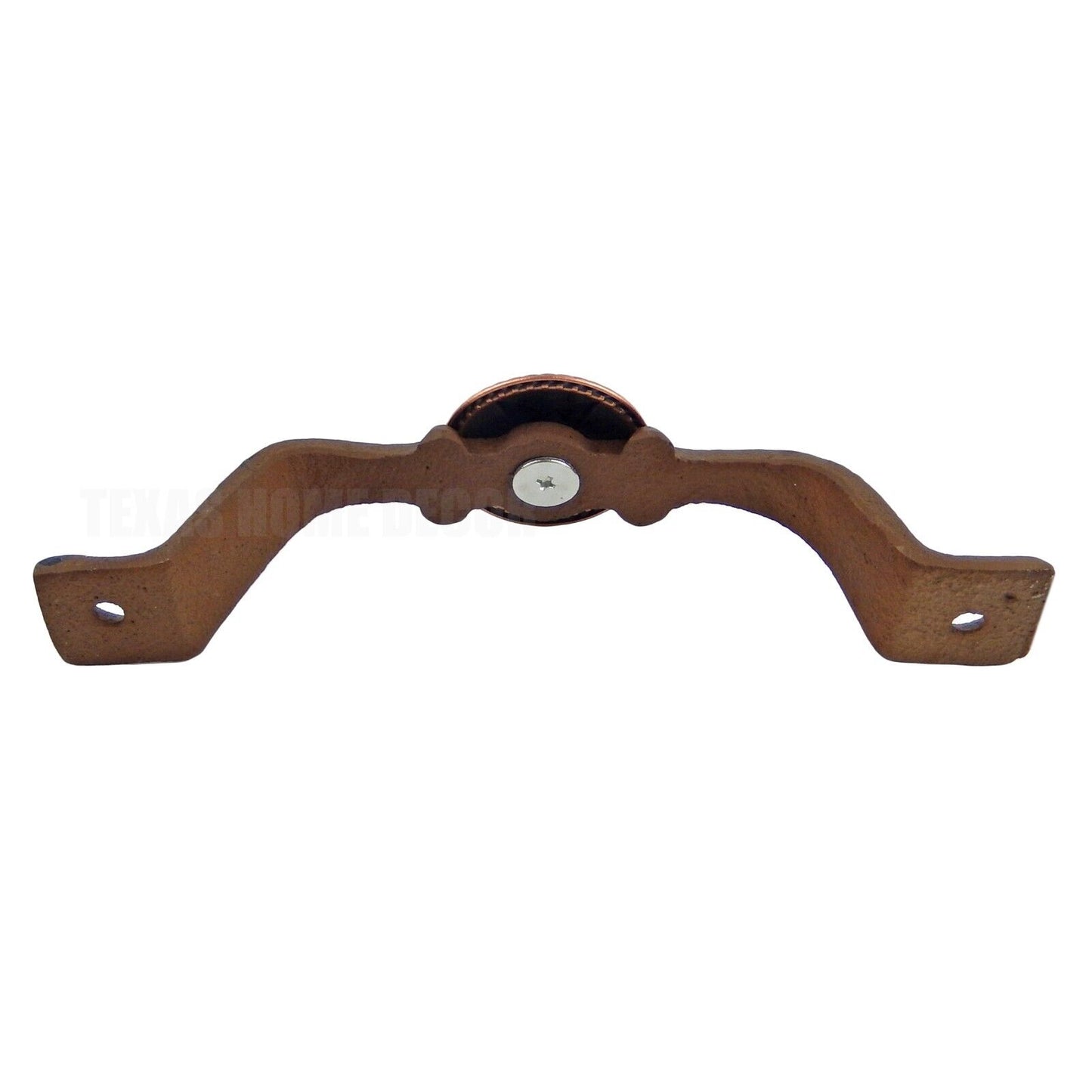 Rustic Solid Copper Star Door Handle Cast Iron Cabinet Drawer Pull 6 inch