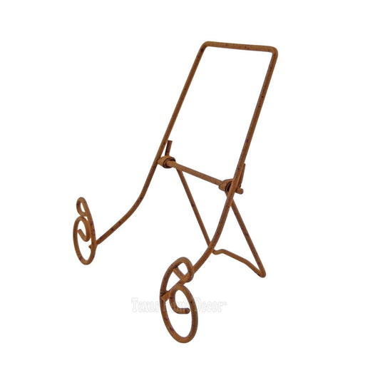 Army Decorative Plate Polyresin Metal Easel Military Decor Table Top Display