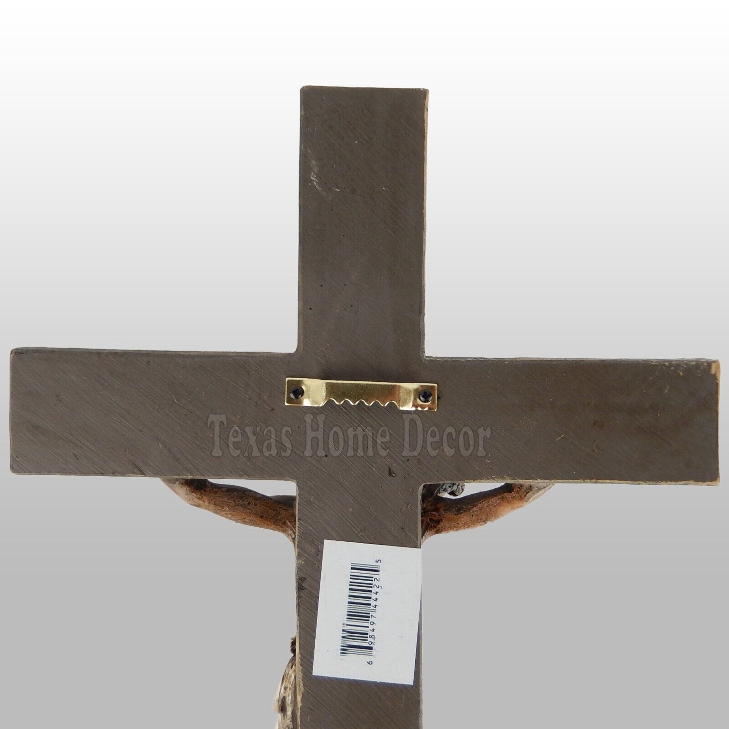 Crucifix Wall Cross INRI Jesus Religious Hand Painted Polyresin 14 inch Tall