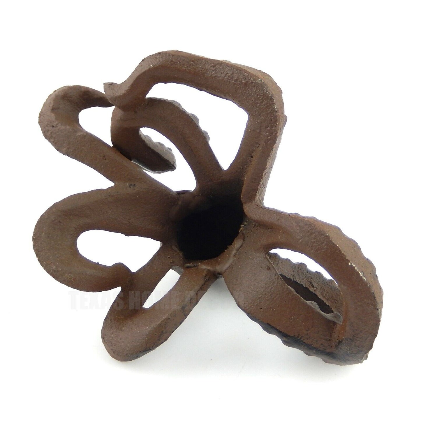 Octopus Figurine Statue Cast Iron Paper Weight Nautical Beach House Decor Brown