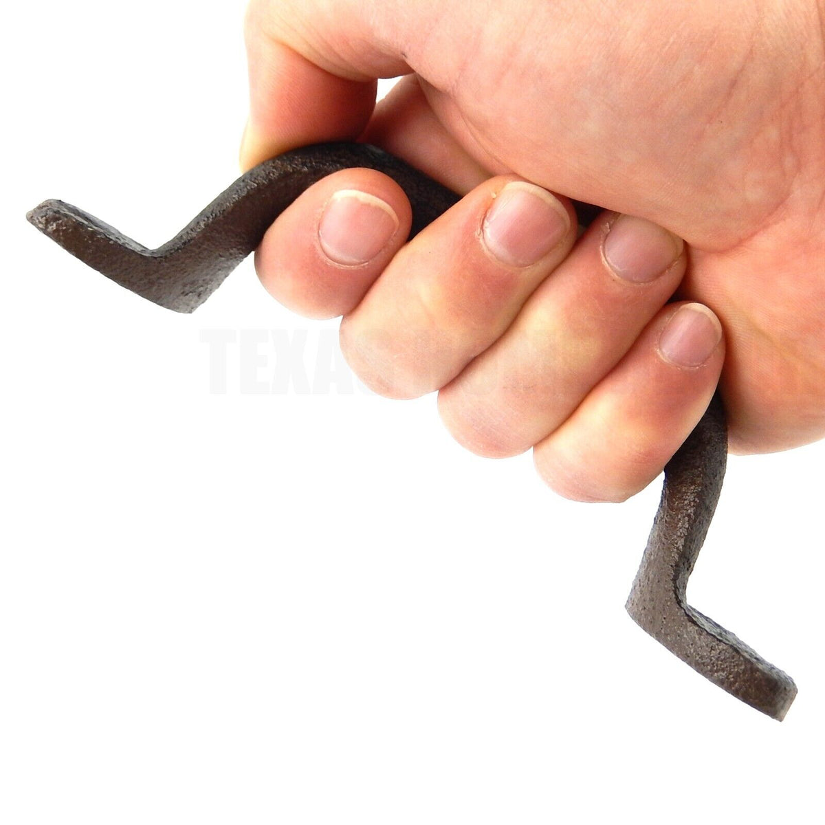 2 Cast Iron Door Handles Rustic Antique Style Barn Gate Shed Door Cabinet Pull