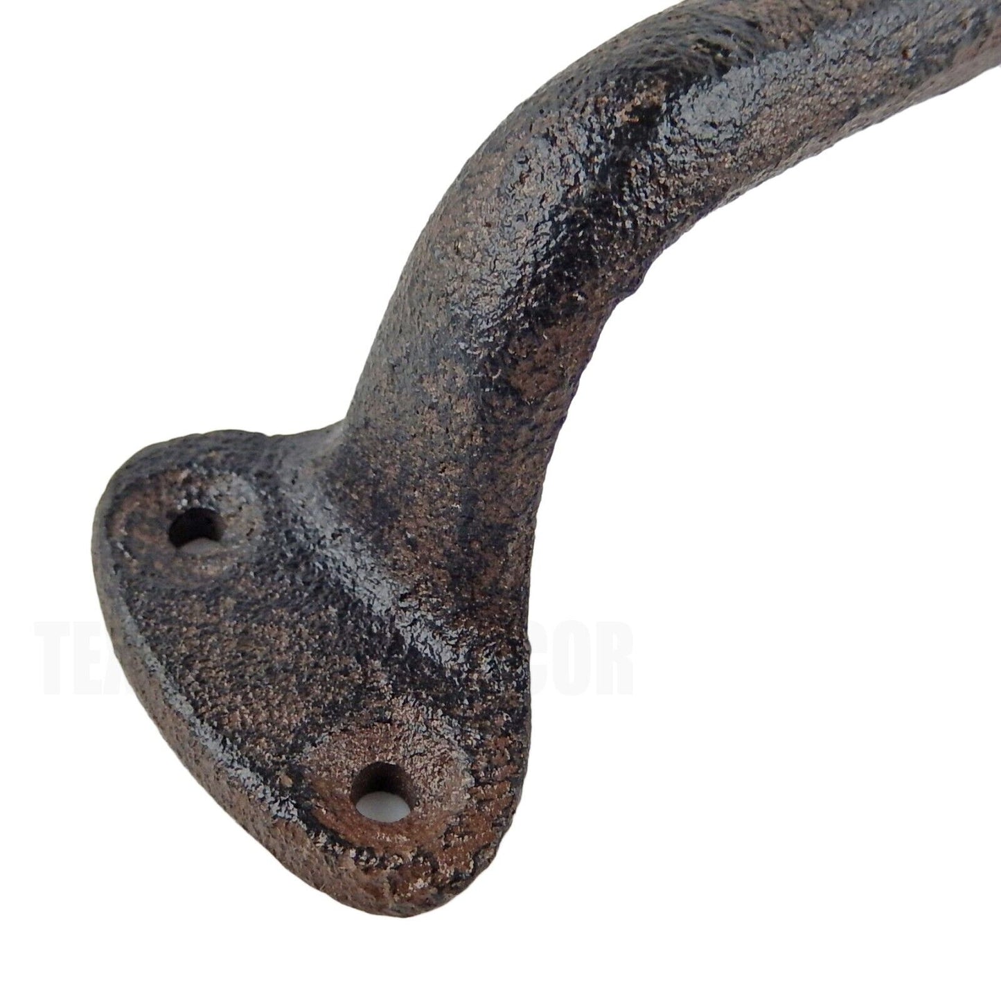 6 Cast Iron Door Handles Rustic Antique Style Barn Gate Shed Door Cabinet Pull