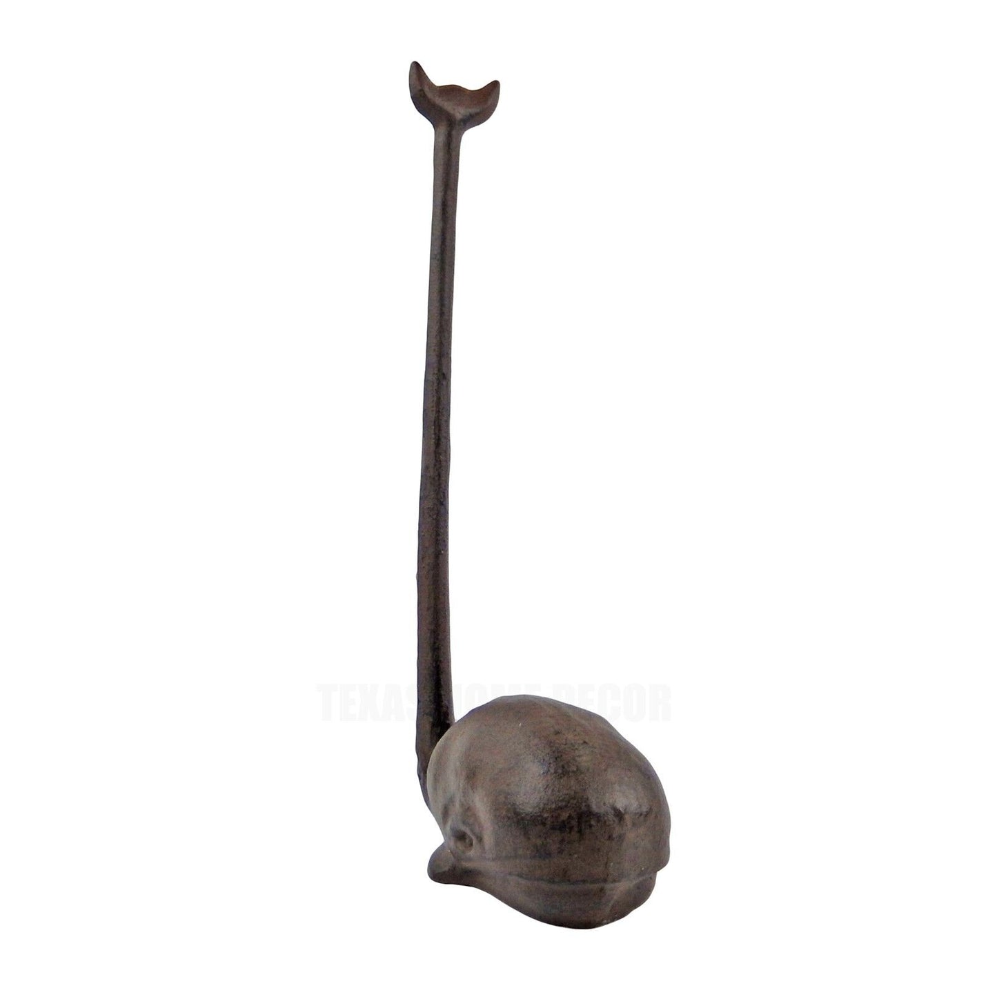 Whale Kitchen Paper Towel Holder Cast Iron Bathroom Toilet Tissue Holder Brown