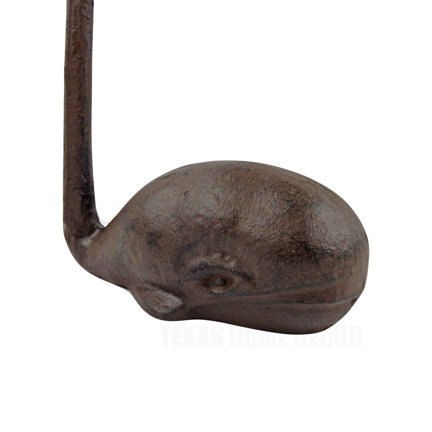 Whale Kitchen Paper Towel Holder Cast Iron Bathroom Toilet Tissue Holder Brown