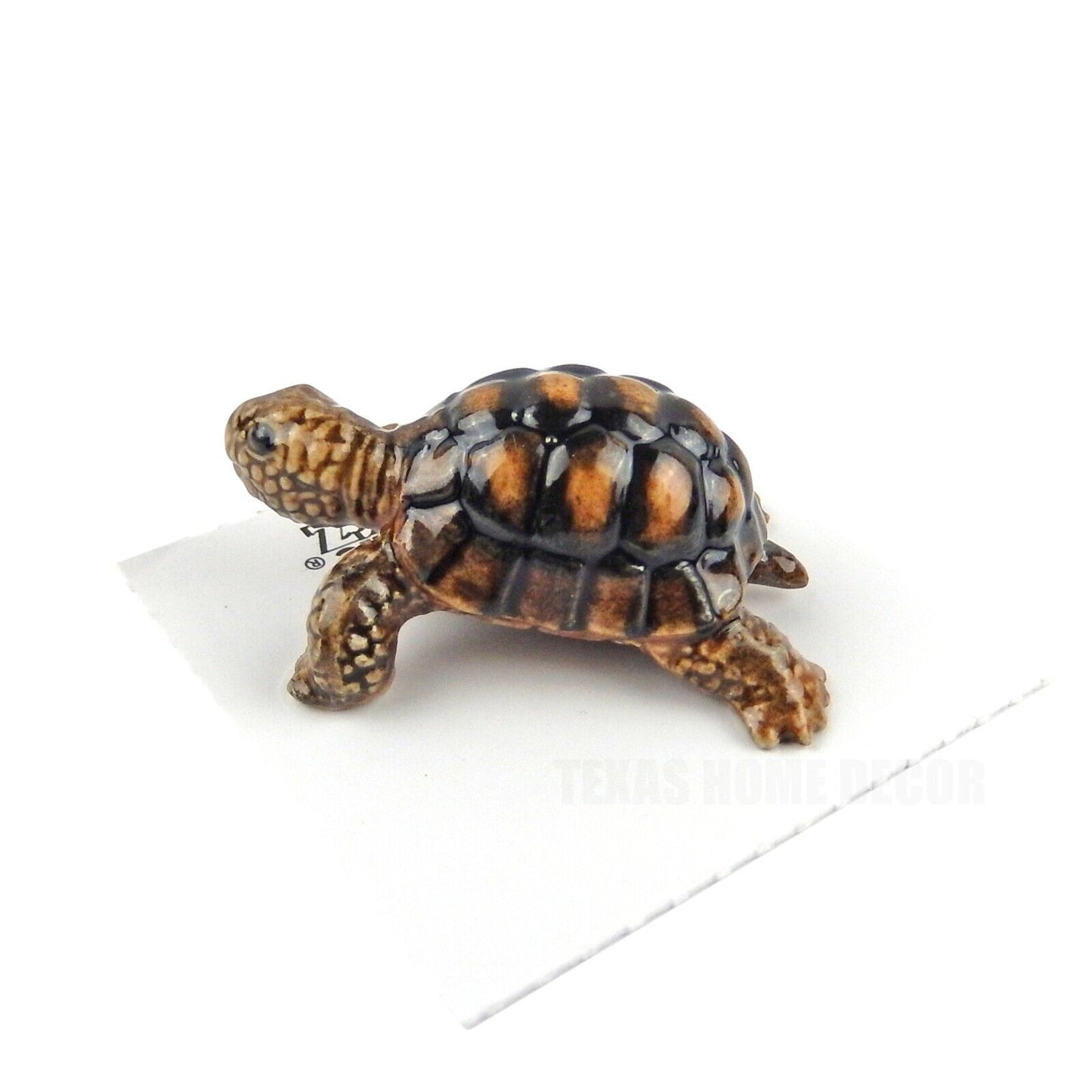 Little Critterz Miniature Collectors Desert Tortoise "Joshua" Porcelain Figurine