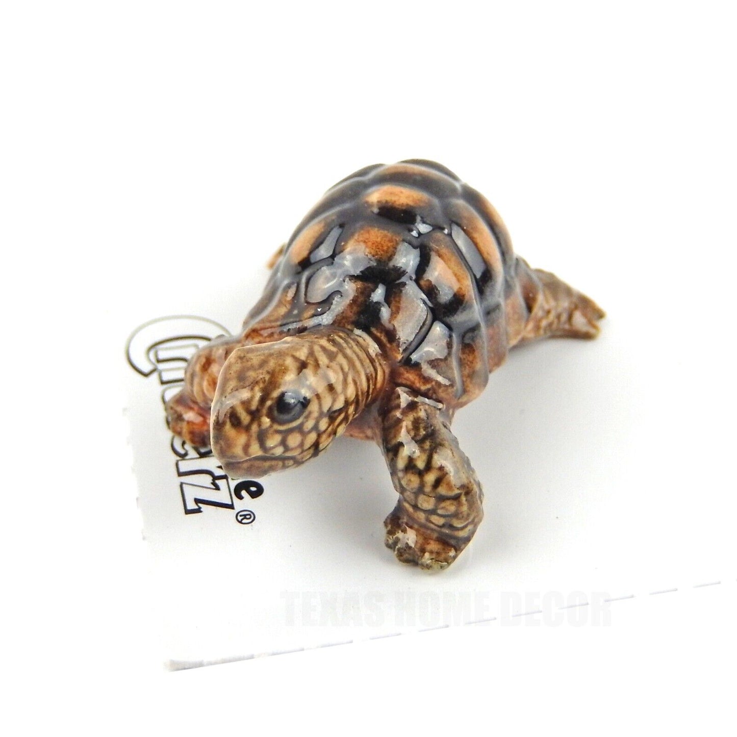 Little Critterz Miniature Collectors Desert Tortoise "Joshua" Porcelain Figurine