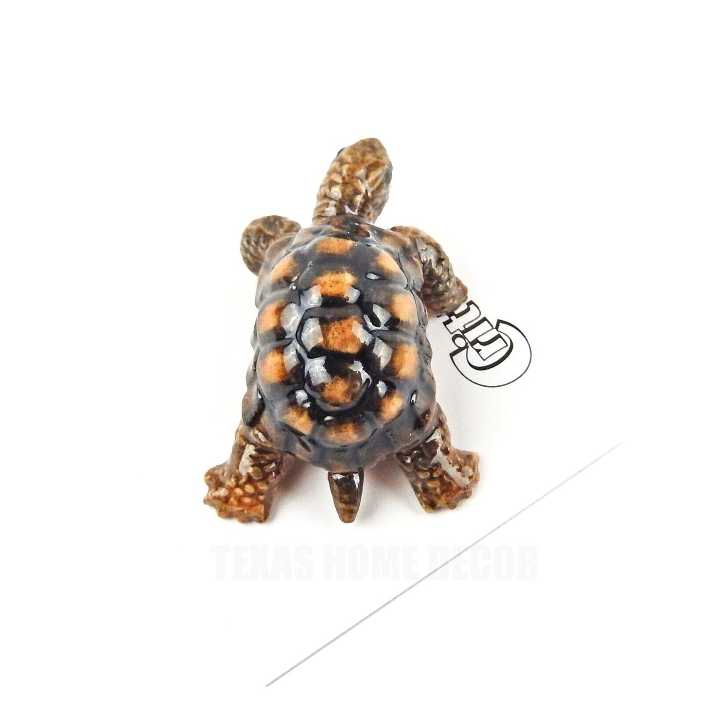 Little Critterz Miniature Collectors Desert Tortoise "Joshua" Porcelain Figurine