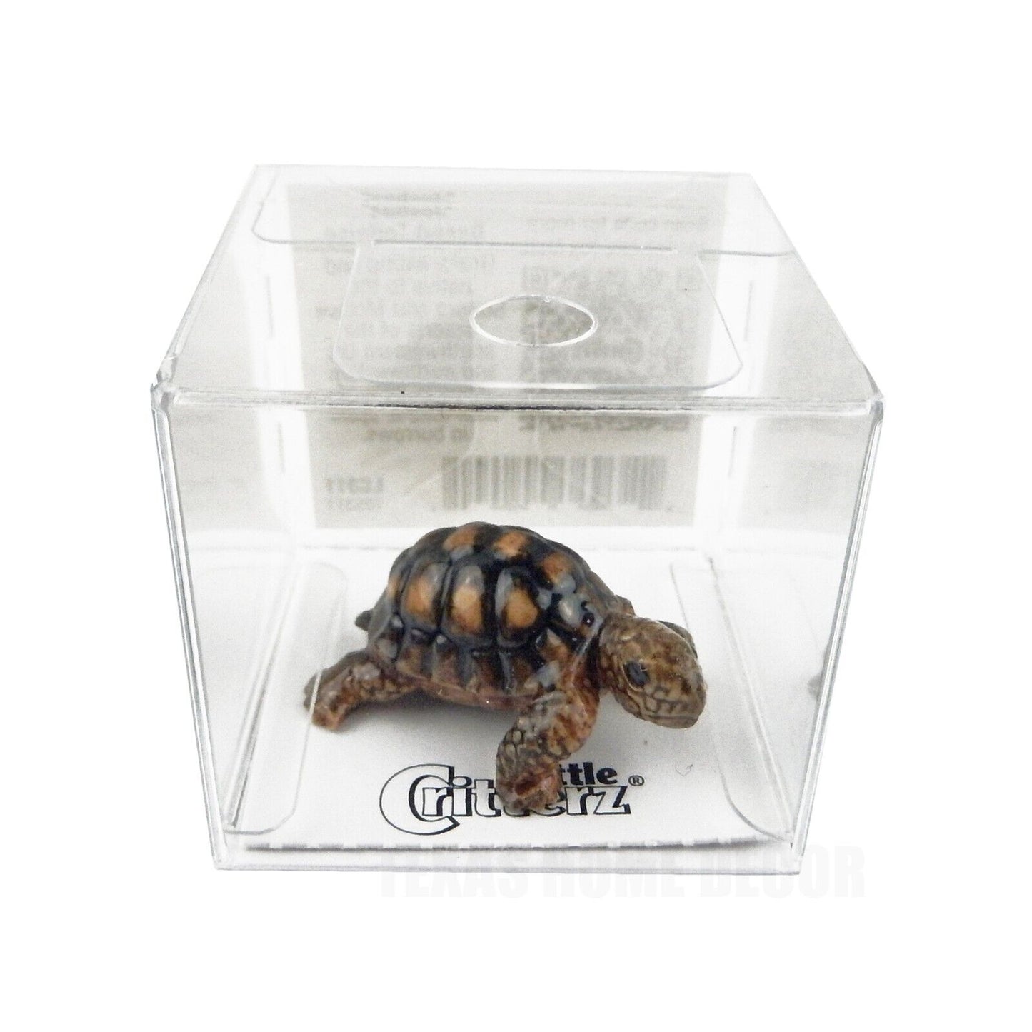 Little Critterz Miniature Collectors Desert Tortoise "Joshua" Porcelain Figurine