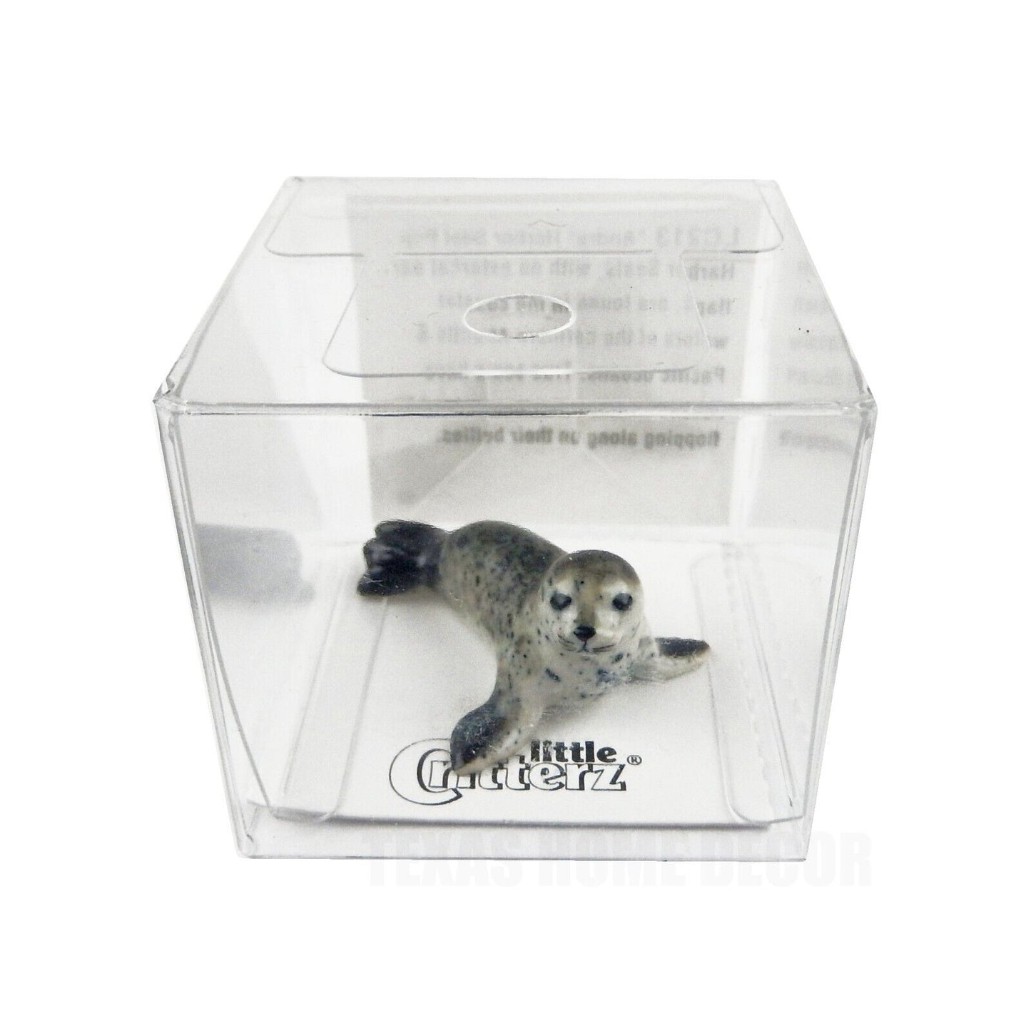 Little Critterz Miniature Collectors Harbor Seal Pup "Andre" Porcelain Figurine