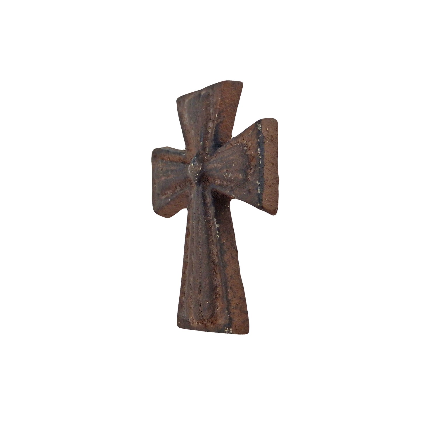 Lot 12 Cross Nail Craft Pin Nail Custom Work Cast Iron Western Tacks Rustic 2x3"
