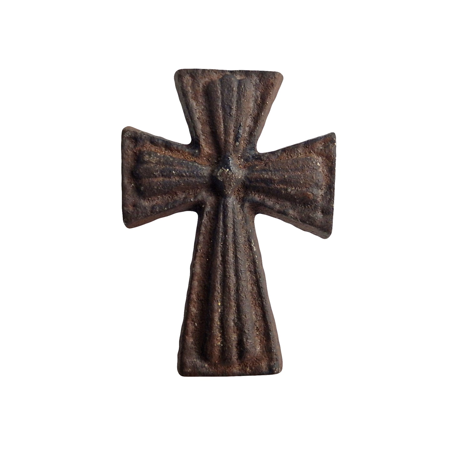 Lot 12 Cross Nail Craft Pin Nail Custom Work Cast Iron Western Tacks Rustic 2x3"