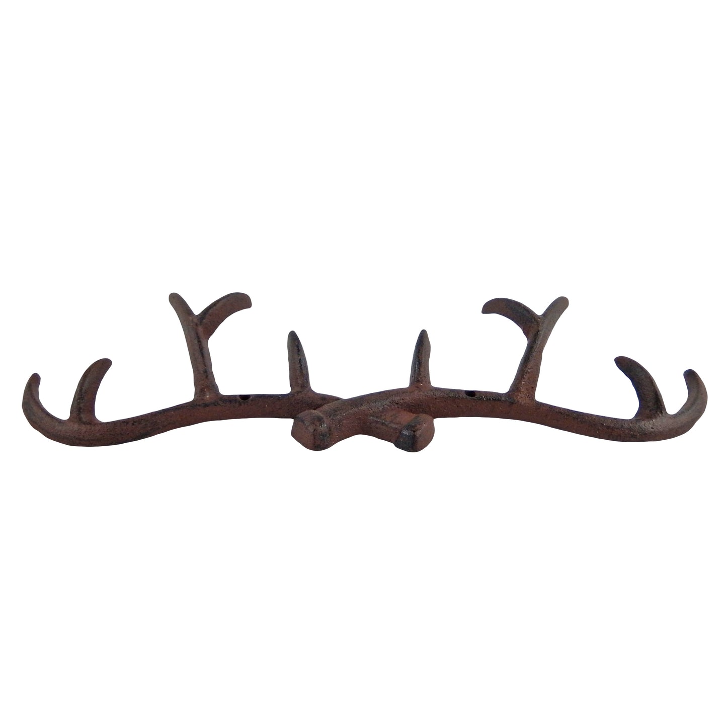 Deer Antler Wall Hook Rack Key Towel Coat Hanger Rustic Cabin Lodge Decor 14 in