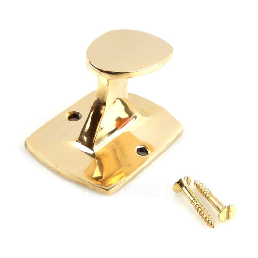 Boat Cleat Wall Hook Polished Solid Brass Nautical Door Robe Coat Towel Hanger