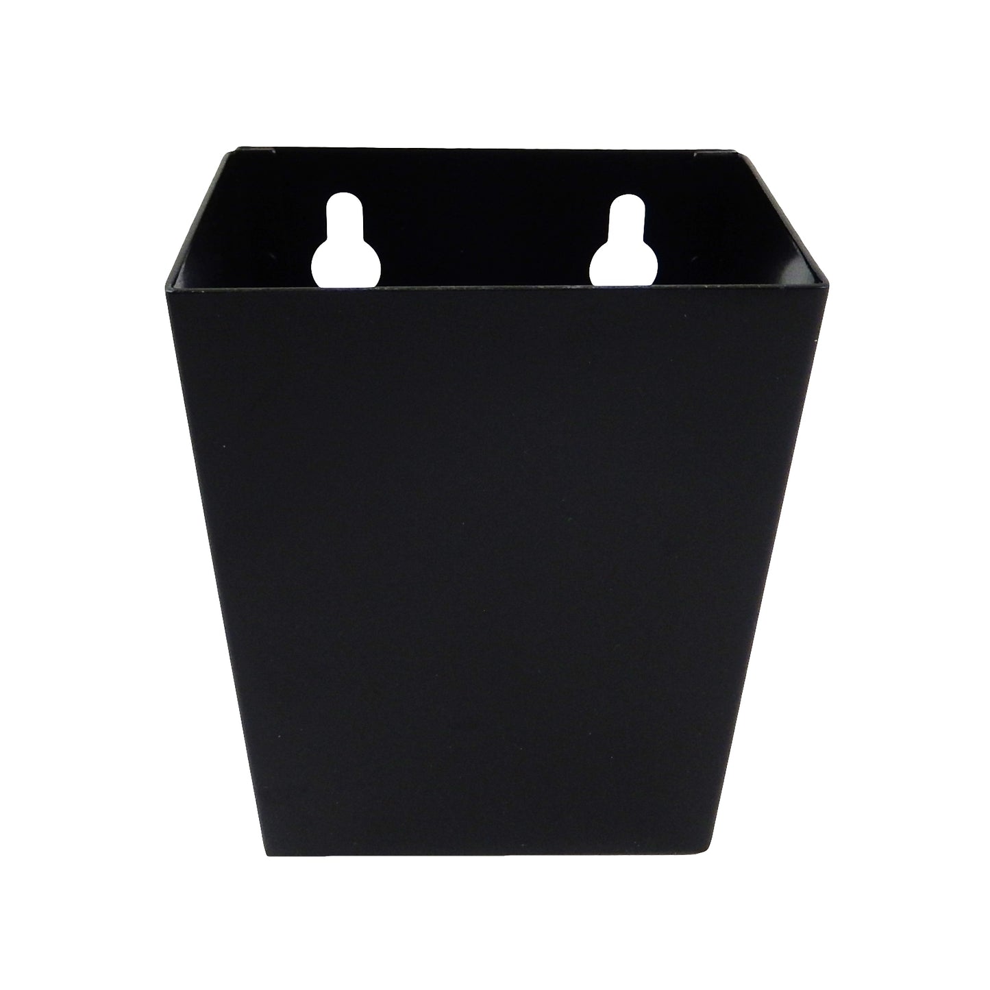 Small Black Metal Bar Bottle Cap Catcher For Wall Mounted Openers Holds 50 Caps