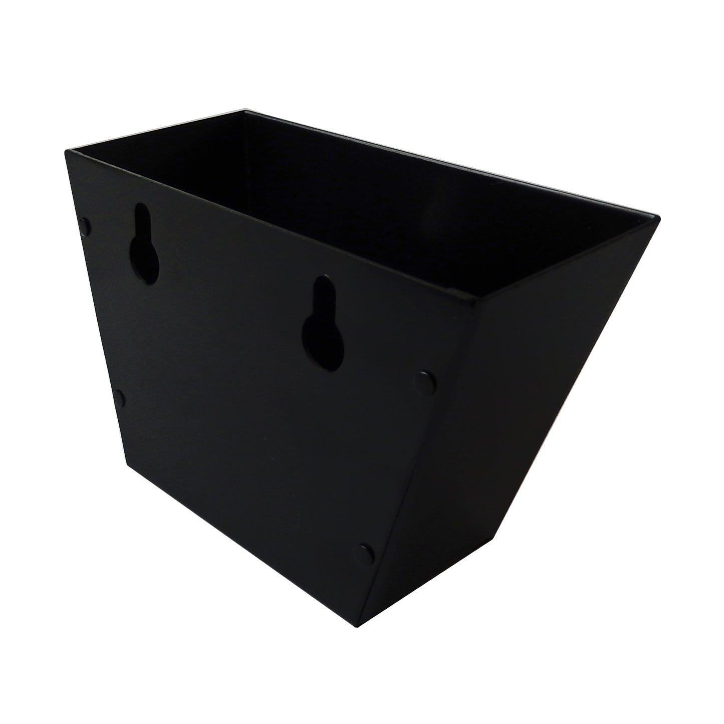 Black Plastic Starr X Bottle Cap Catcher For Wall Mounted Openers Holds 75 Caps