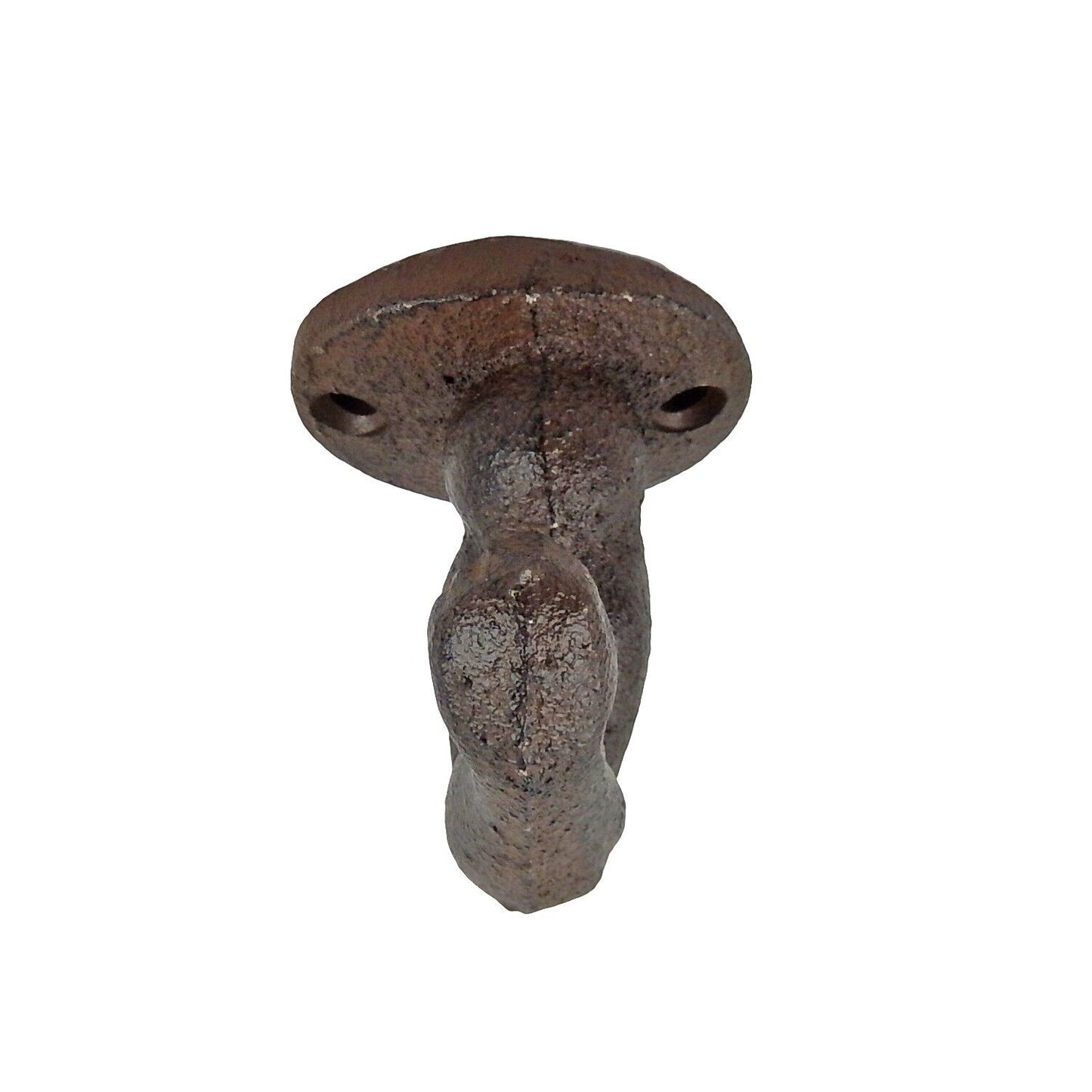 Cast Iron Strong Arm Fist Wall Hook Key Towel Coat Hanger Rustic Antique Brown