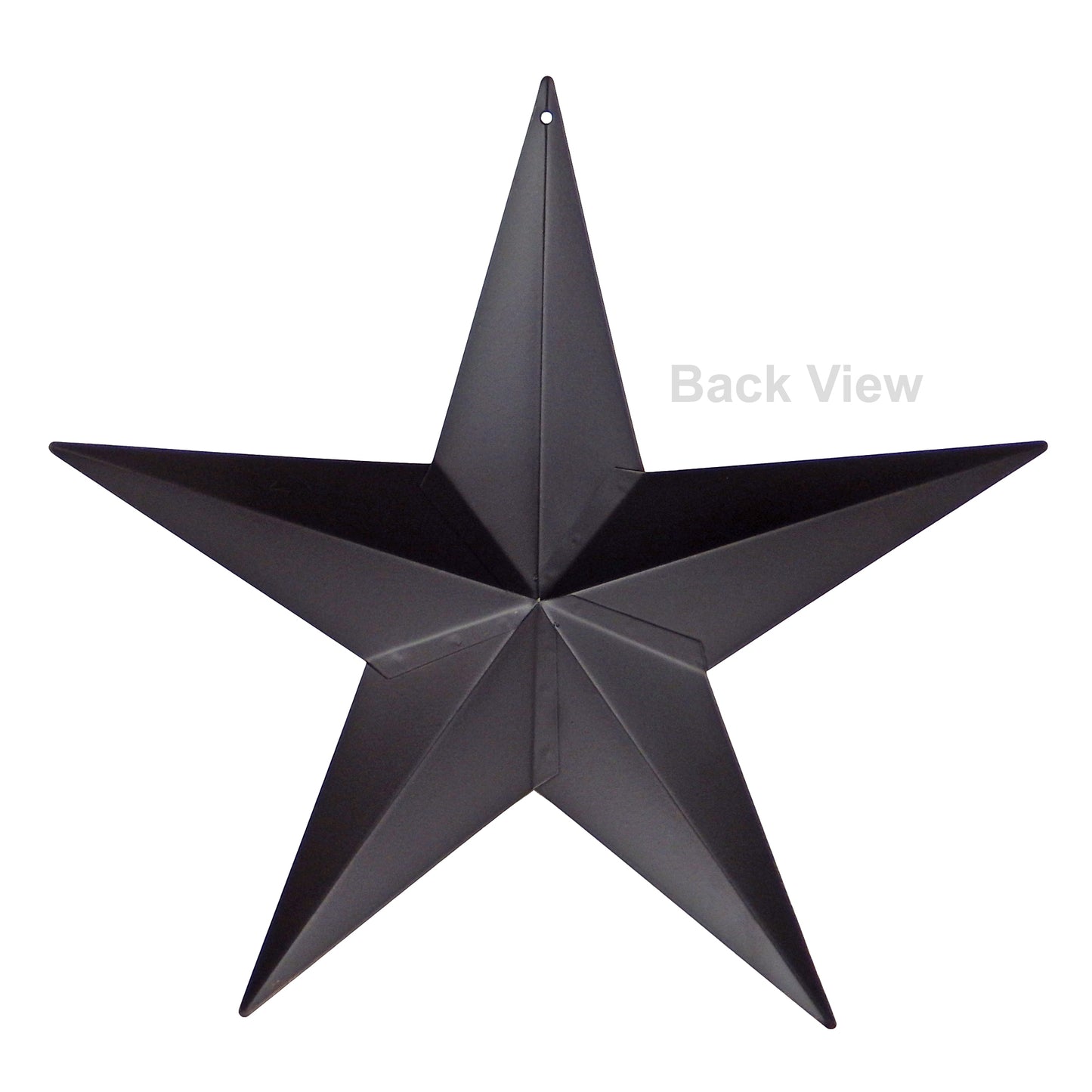 Rustic Texas Metal Barn Star Wall Decor Light Weight Brushed Copper 11 1/2 inch