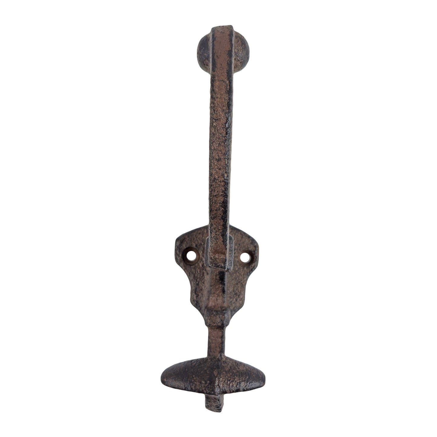 Rustic Double Wall Hook Cast Iron Hat Towel Coat Key Hanger Antique Style