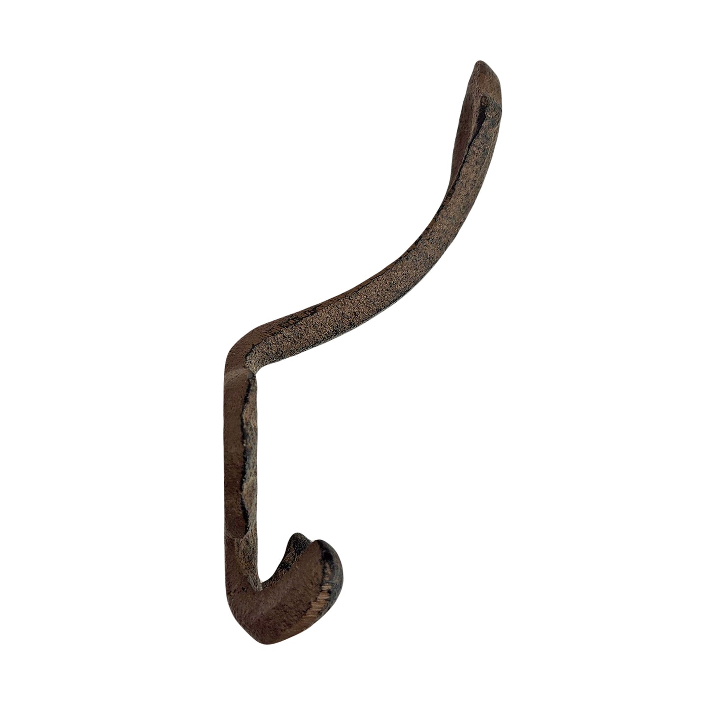 Cast Iron Triple Wall or Door Key Towel Coat Purse Hanger Rustic Antique Style