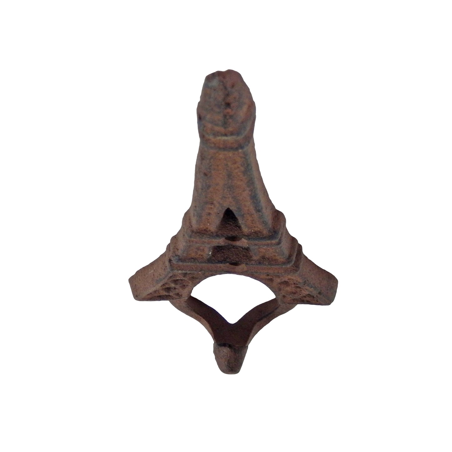 Cast Iron Eiffel Tower Key Hook Towel Coat Hanger Wall Mounted Antique Style