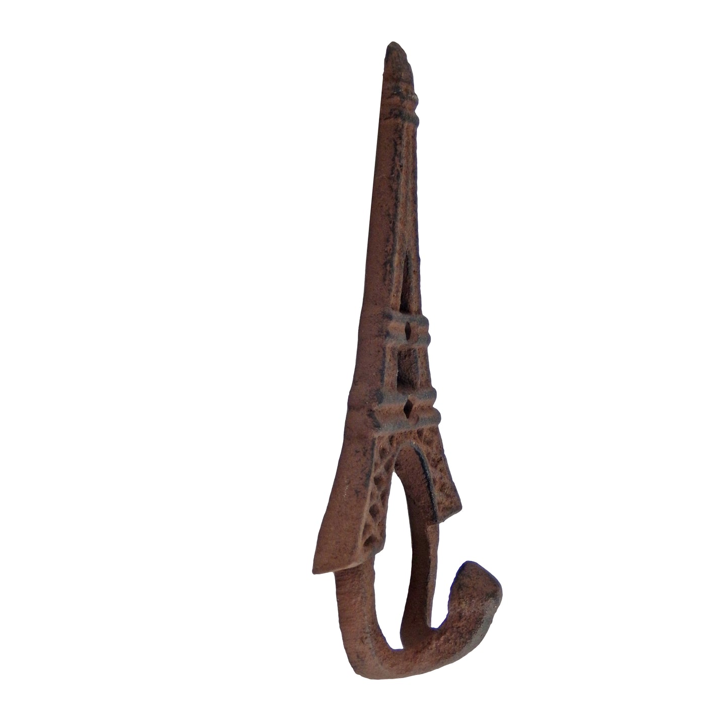 Cast Iron Eiffel Tower Key Hook Towel Coat Hanger Wall Mounted Antique Style