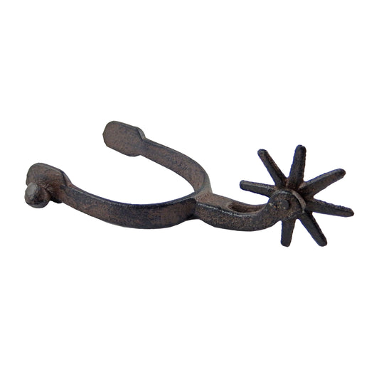 Cast Iron Metal Spur Western Rodeo Decor Rustic Antique Style Shelf Table Sitter