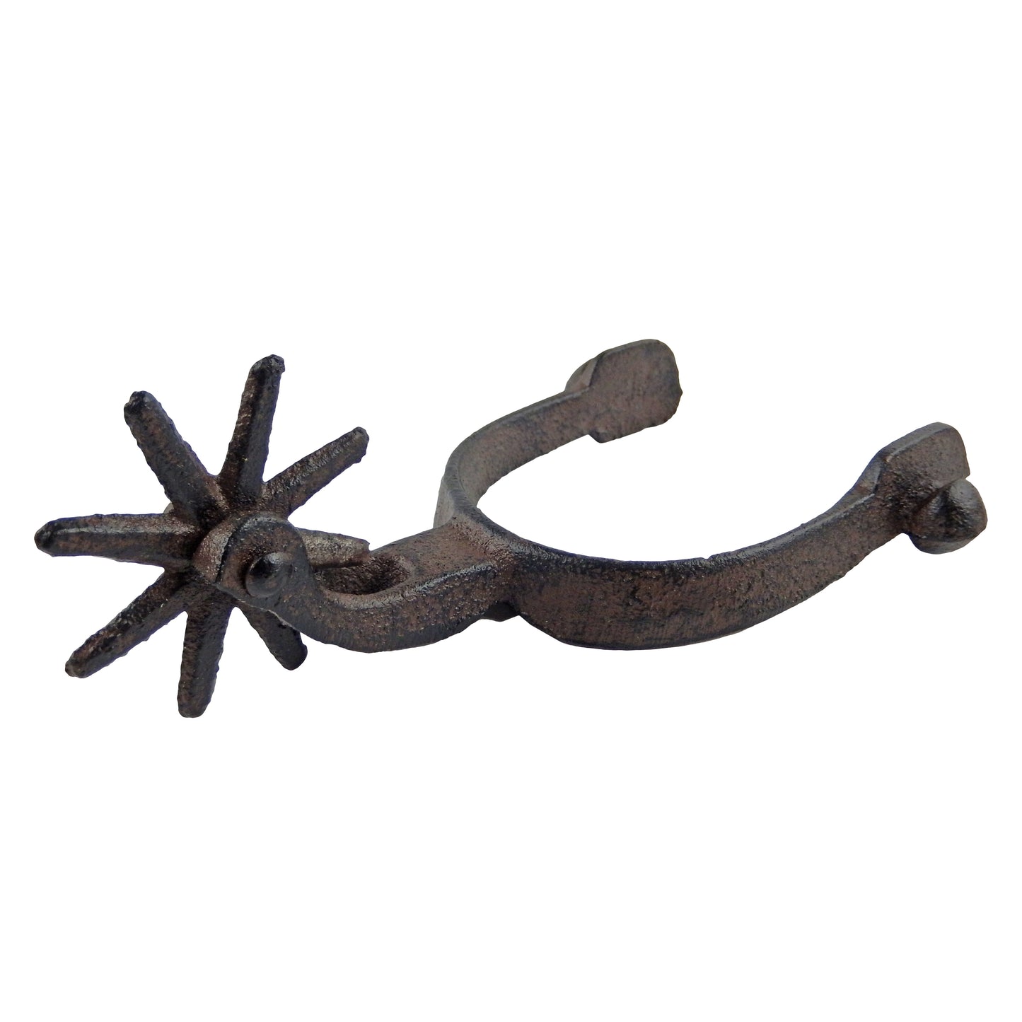 Cast Iron Metal Spur Western Rodeo Decor Rustic Antique Style Shelf Table Sitter