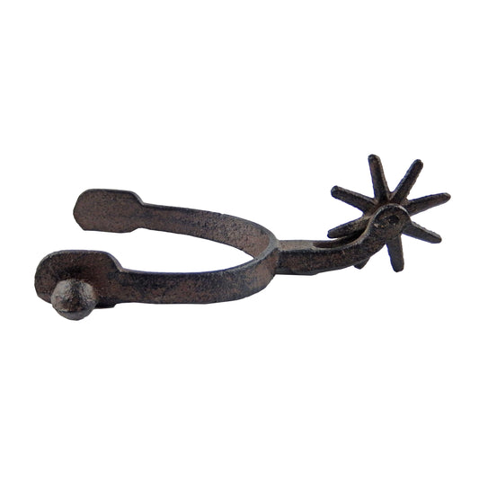 Cast Iron Metal Spur Western Rodeo Decor Rustic Antique Style Shelf Table Sitter