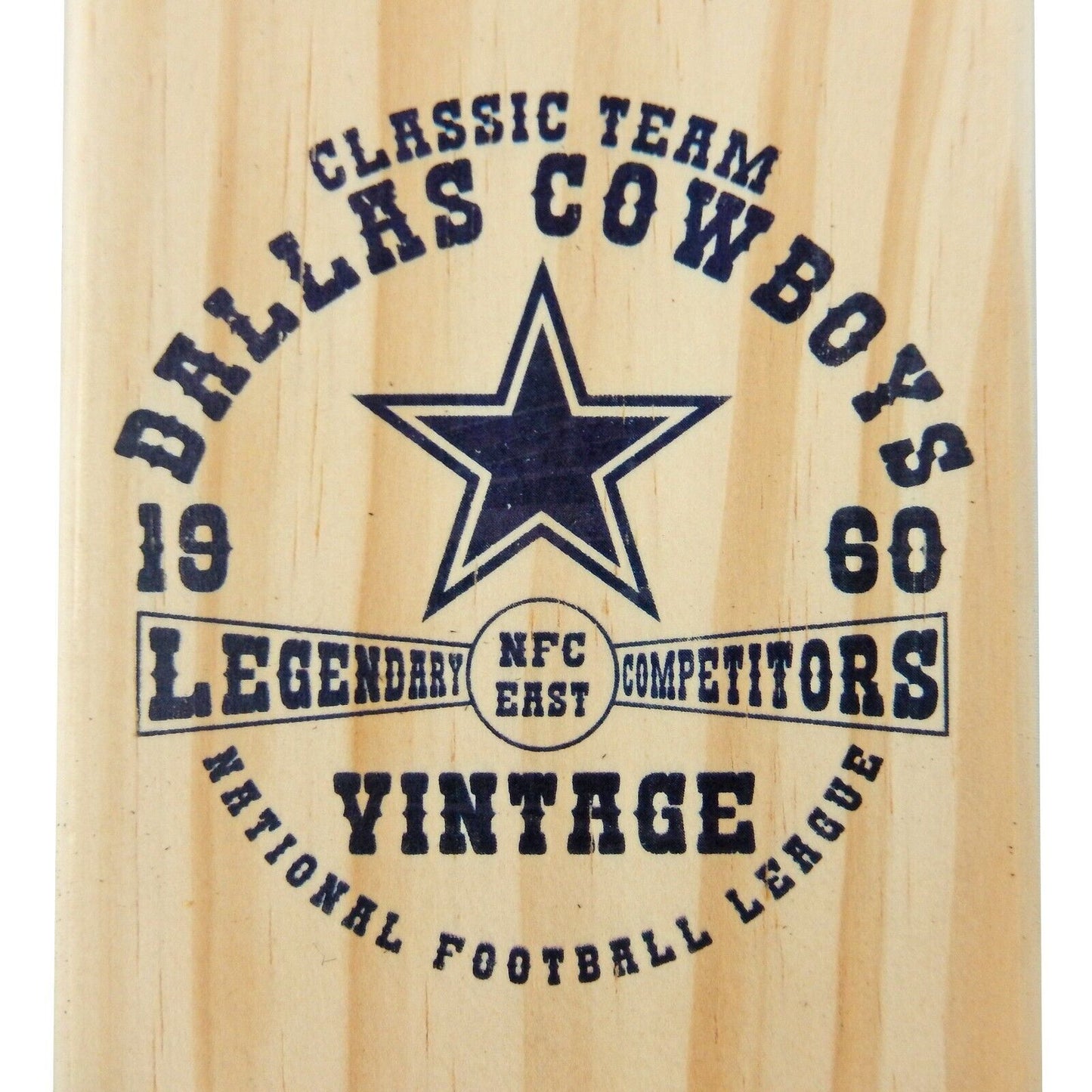 Custom Wooden Magnetic Dallas Cowboys Beer Soda Bottle Opener Wall Mounted 10 in