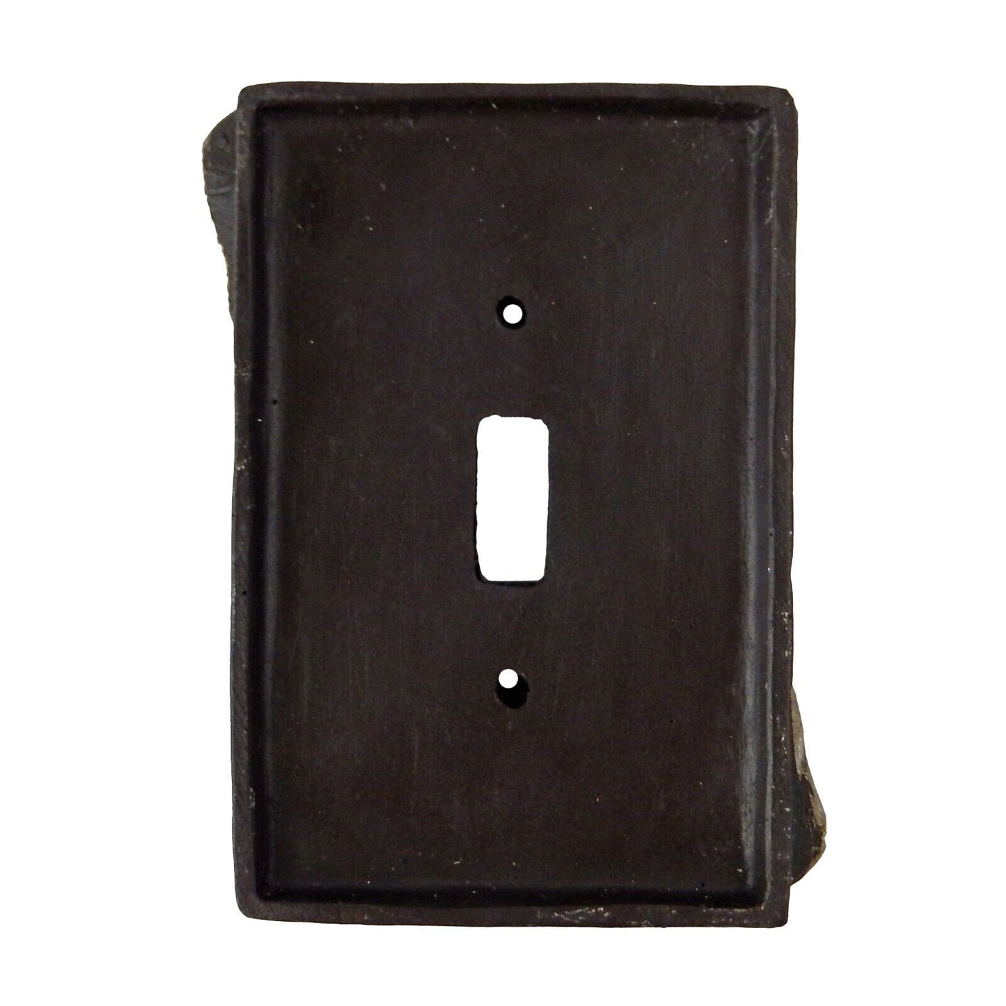 Western Silver Belt Buckle Stars Wall Plate Cover Rustic Single Toggle Switch