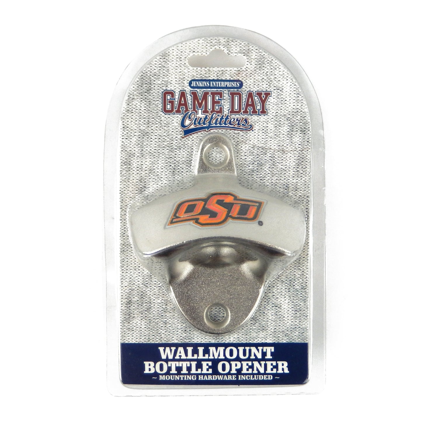 Oklahoma State Cowboys Beer Bottle Opener Wall Mount Zinc Alloy OSU Licensed