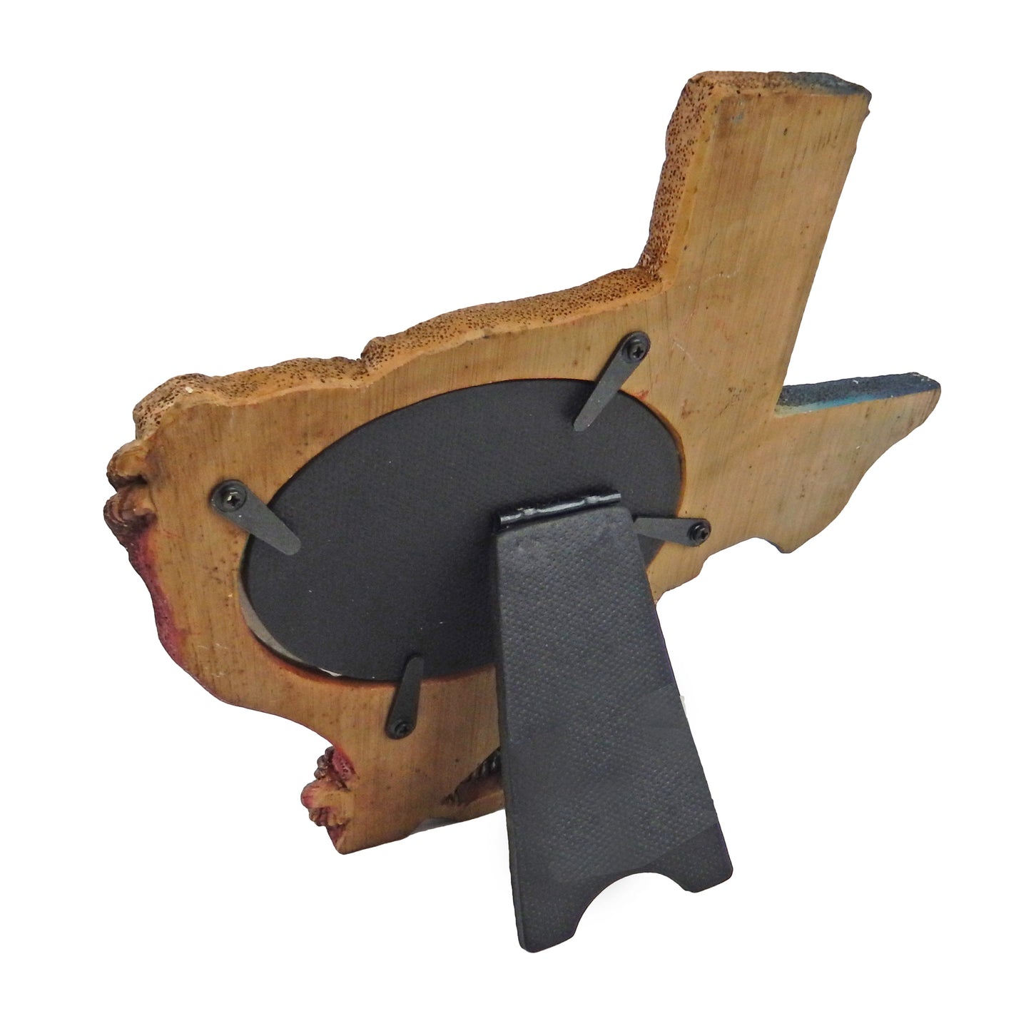 Small Texas Map Flag Rope Horseshoe 3.5 x 2.5 inch Oval Picture Photo Frame