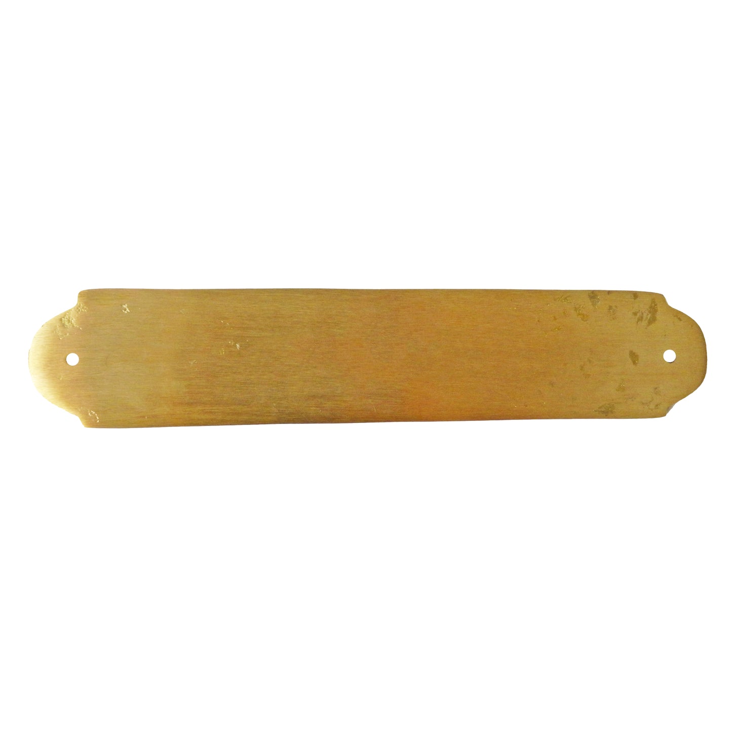 Beware of The Dog Solid Brass Sign Embossed Letters Screws Included 8 1/2"