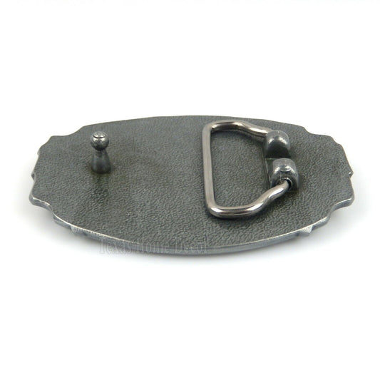 Electrician Men's Belt Buckle Antique Silver Fits up to 1.5" Belt Width