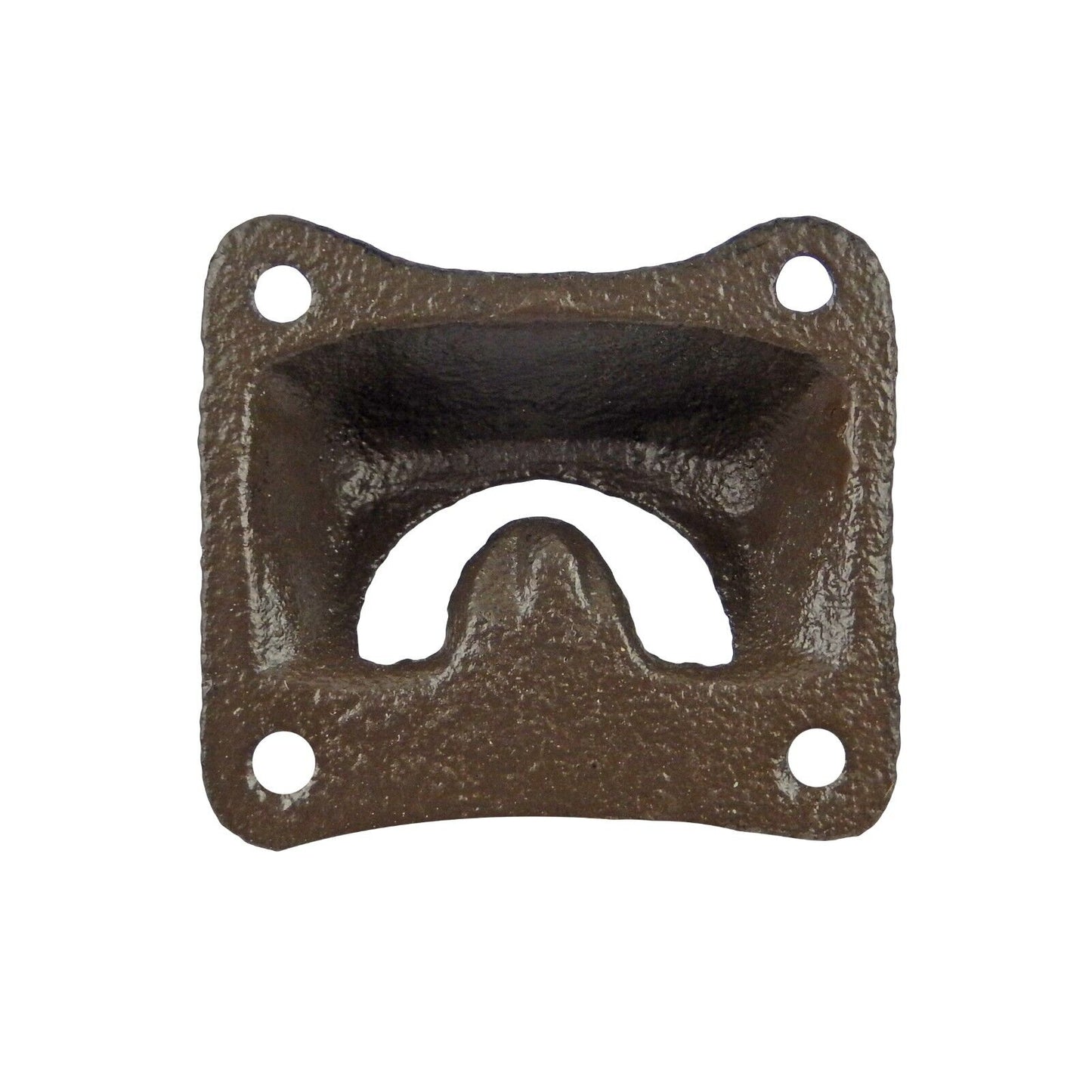 Cast Iron Rustic Open Here Beer Soda Bottle Opener Wall Mounted Antique Style