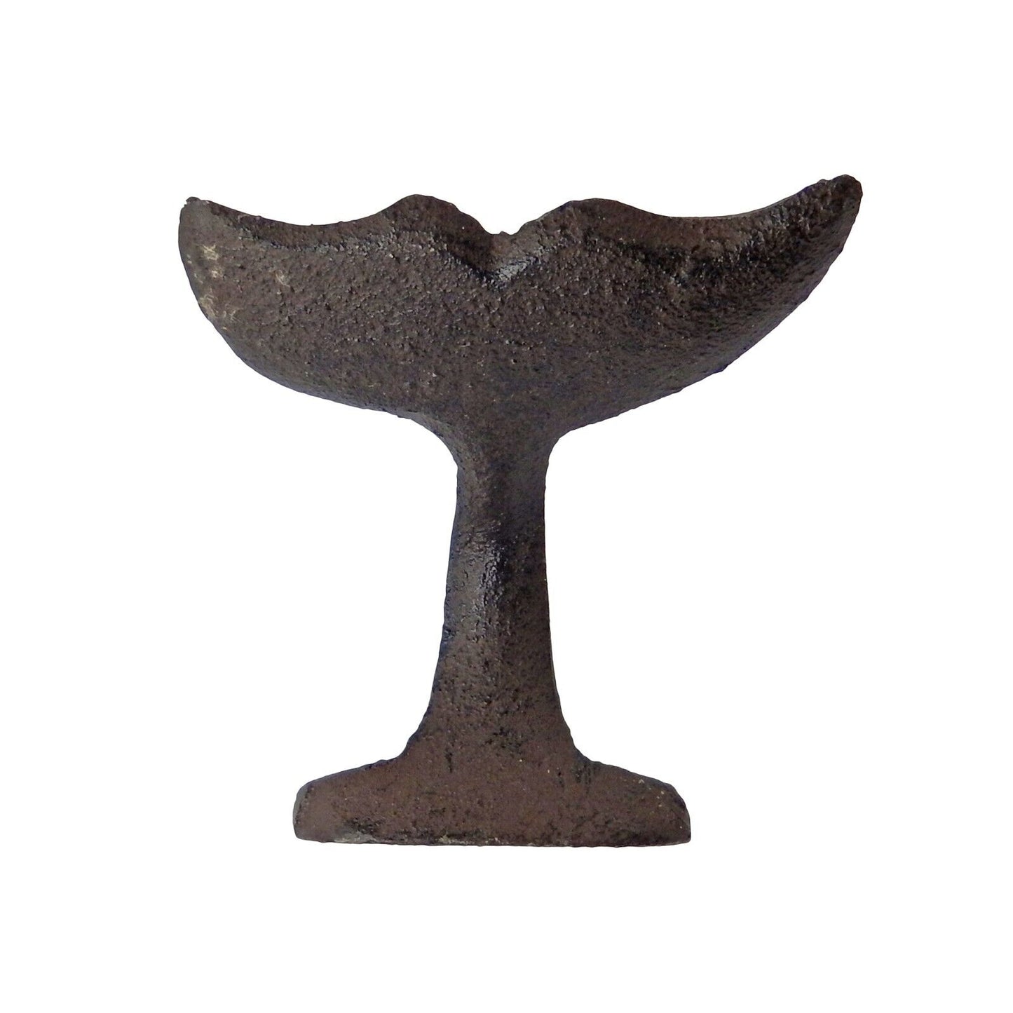 Rustic Cast Iron Whale Tail Wall Hook Nautical Bathroom Door Towel Coat Hanger